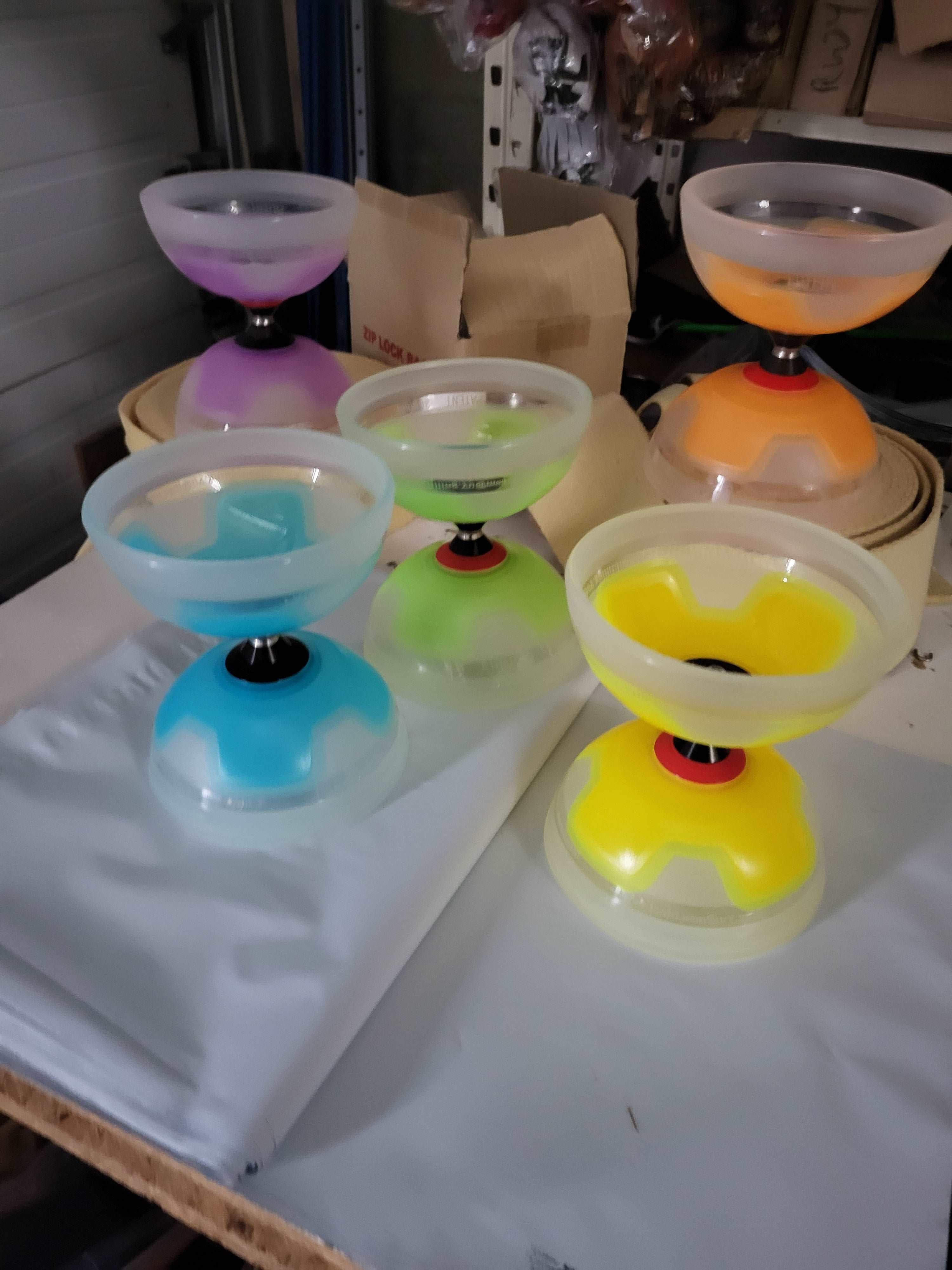 Diabolo Sundia Falcon avec axe triple roulement