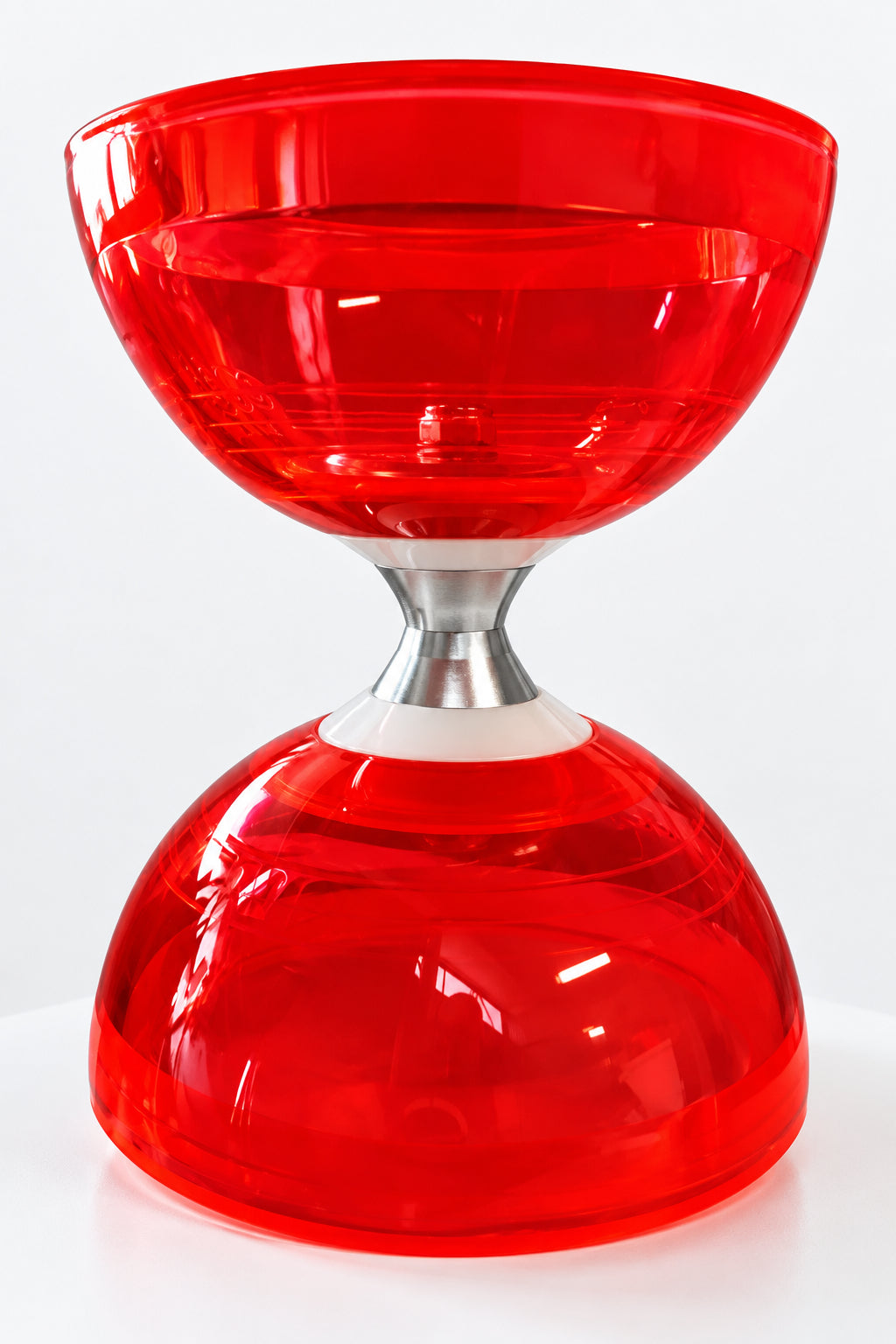 Diabolo Juggle Dream Cyclone Quartz 2 – Axe Triple Roulement - vue _rouge