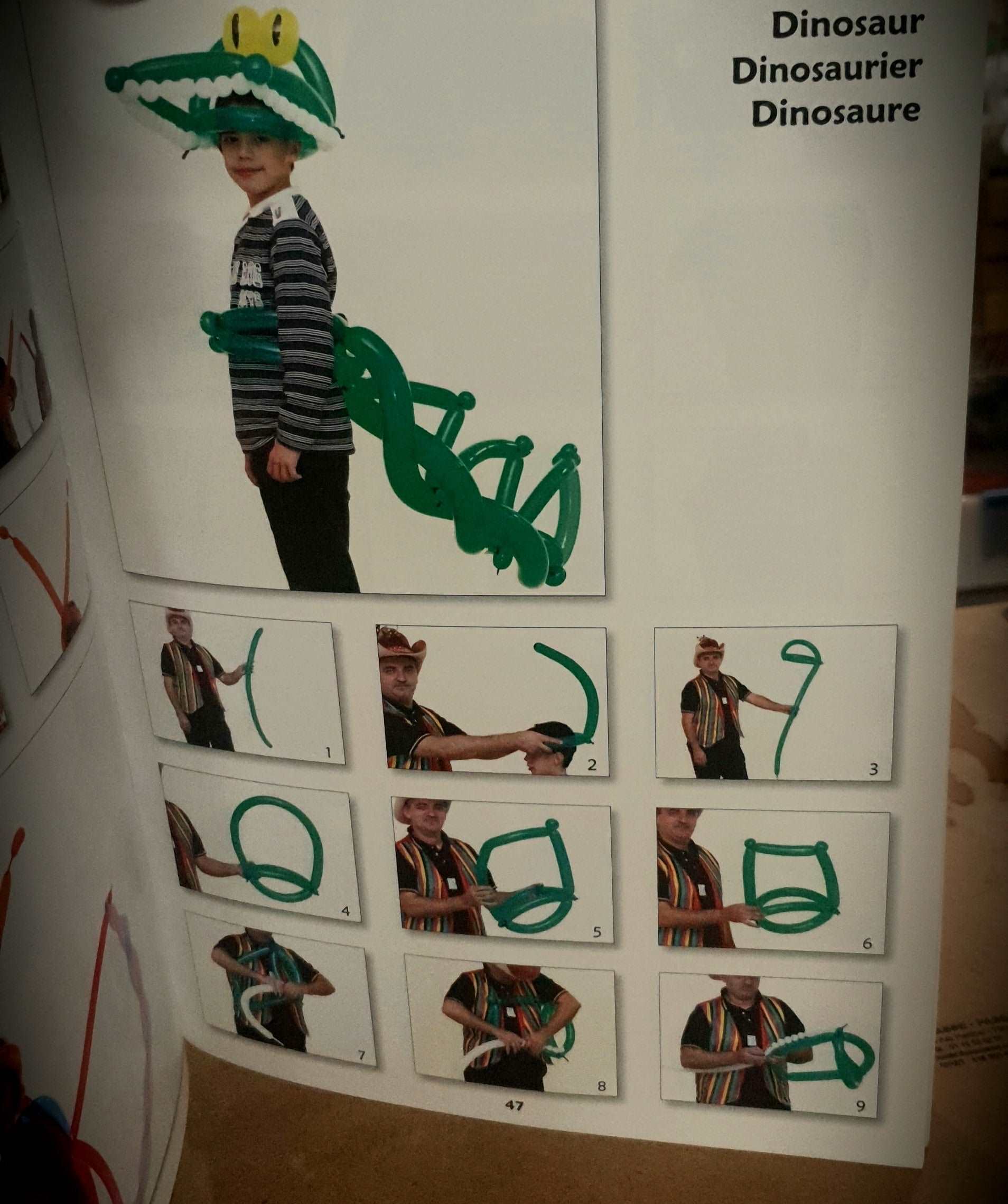 Livre Costumes de Ballons