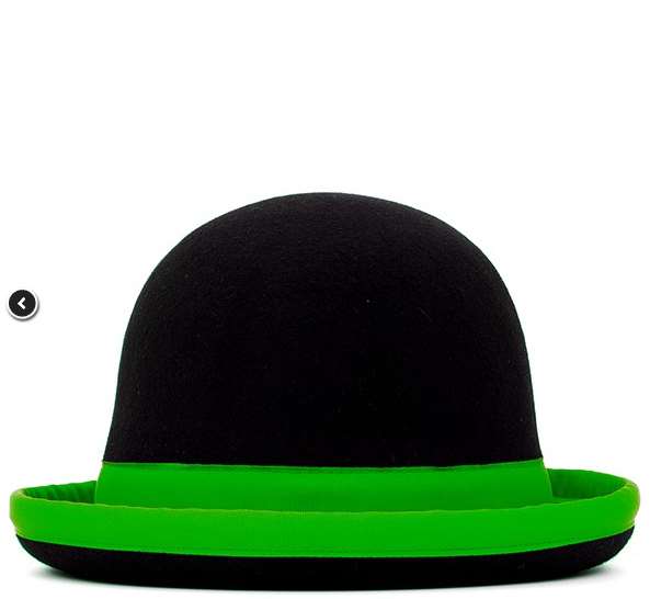 Chapeau à jongler 'happy manipulator' de nils poll' noir & vert