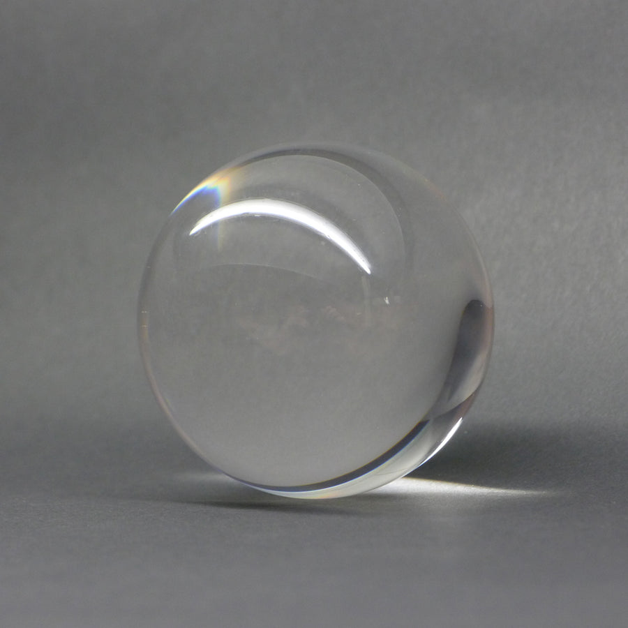 Balle acrylique 76mm - uv transparent