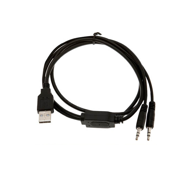 CHARGER CABLE USB WITH TWO 3.5 Jacks for K8 PROPS