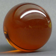 Acrylique orange diamètre 82mm