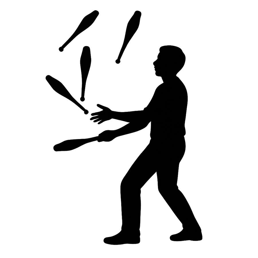 Massues de jonglerie