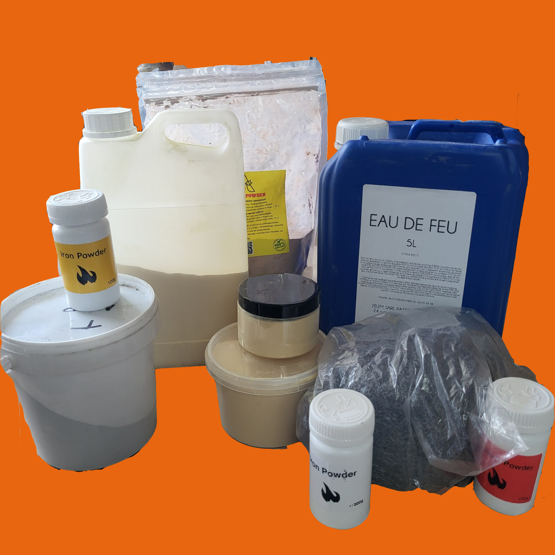 Poudres et combustibles