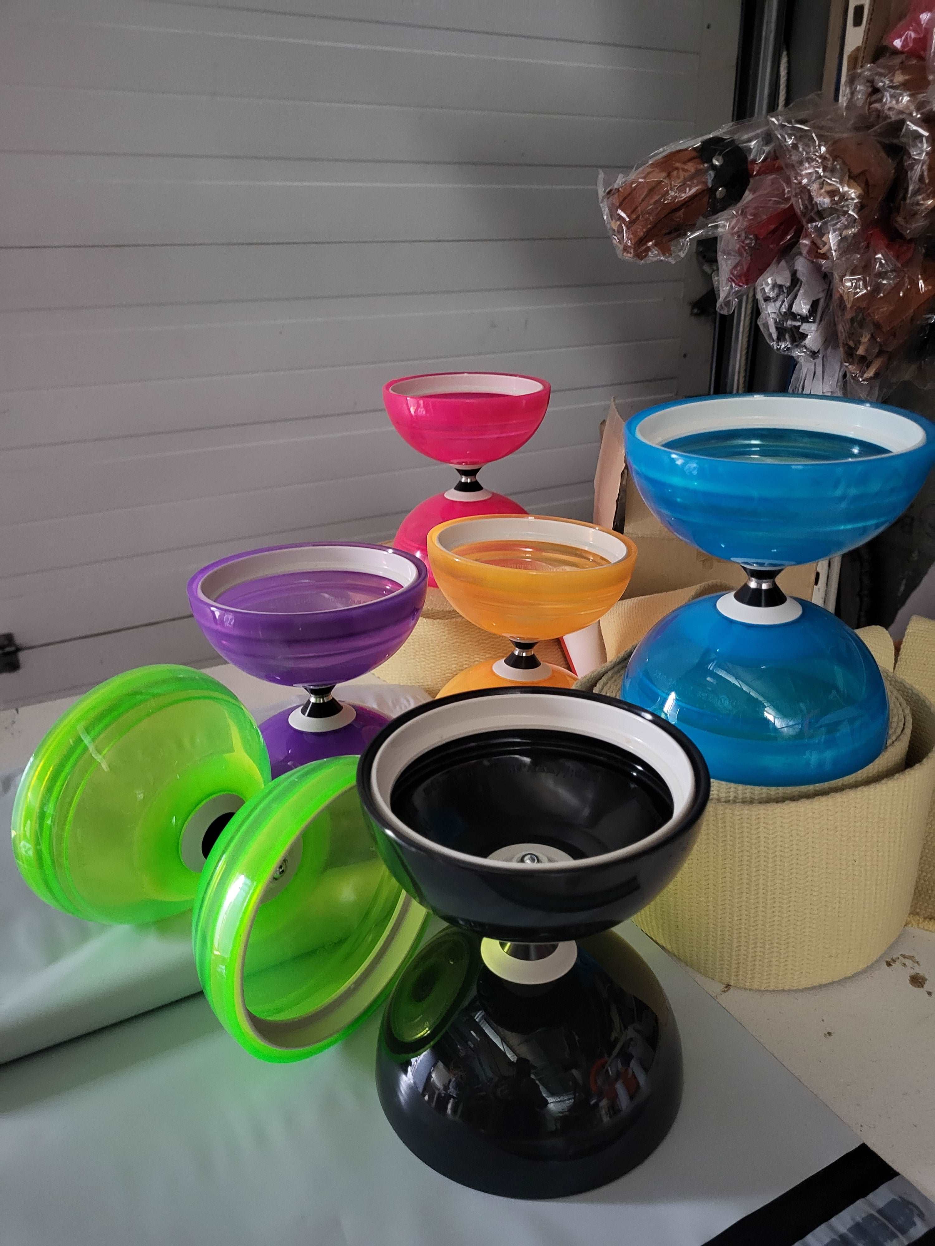 Diabolo Sundia Shining axe fixe compétition