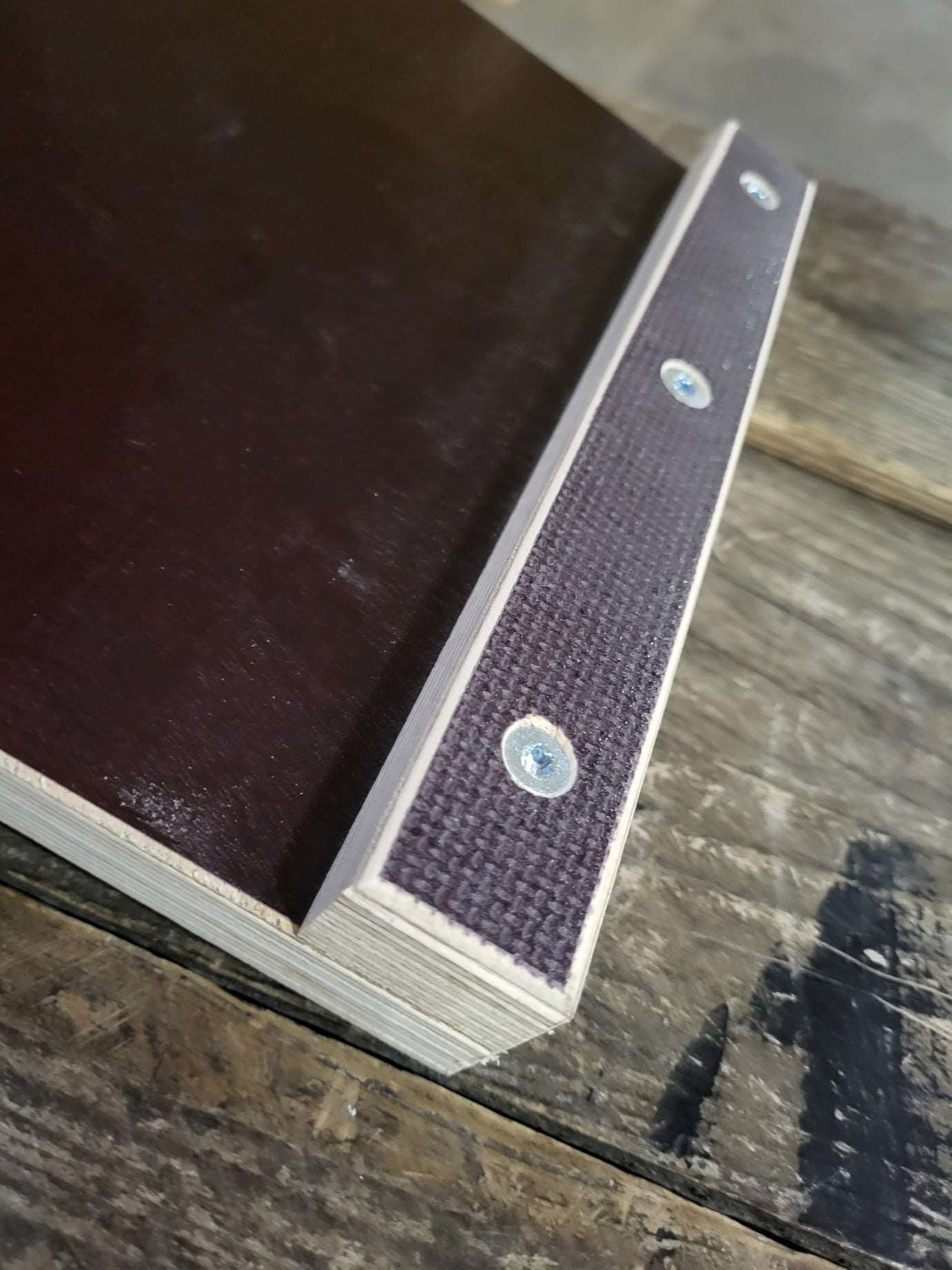 Rolla Bolla avec planche grip contreplaqué Noir et rouleau Aluminium pro 15cm