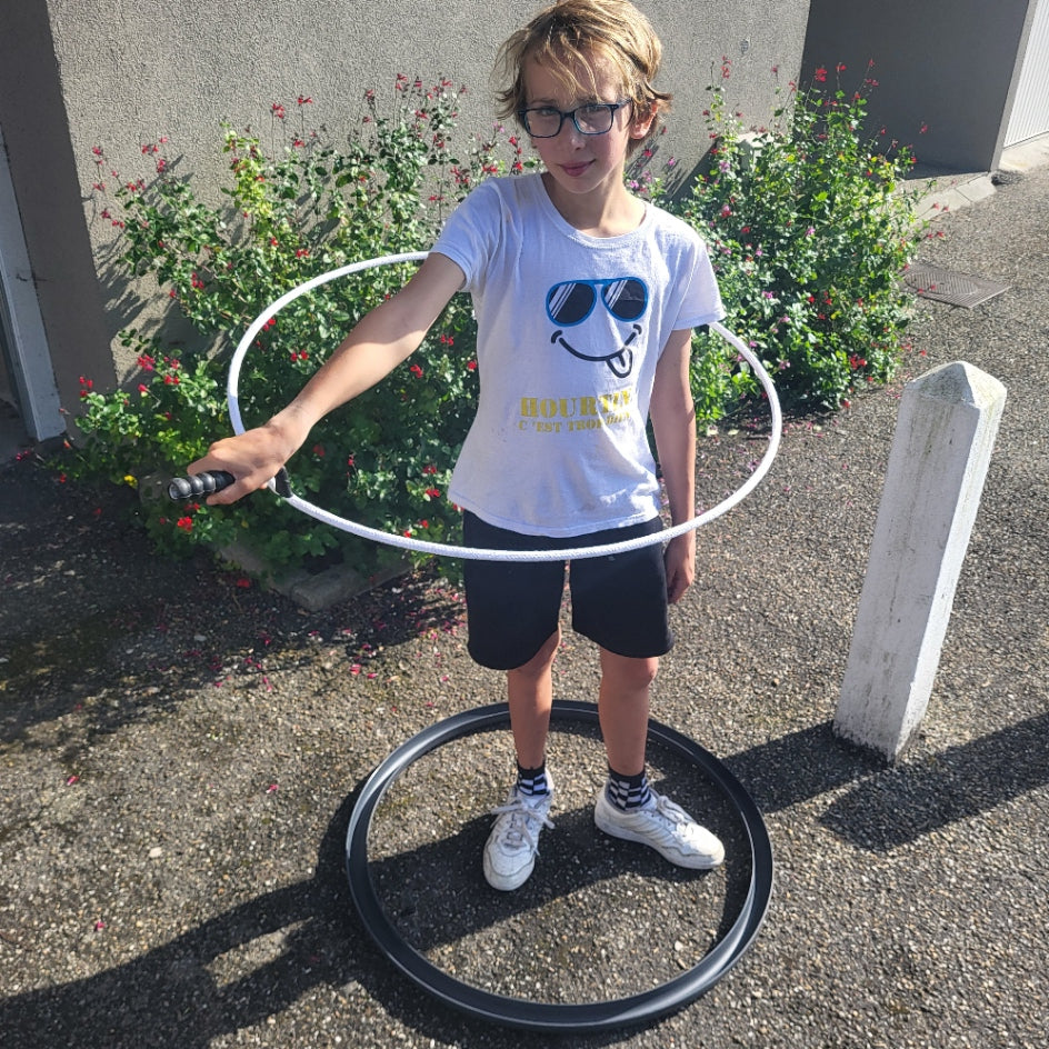 Baguette à bulles géantes Pro avec anneau 75 cm – Enveloppez enfants et adultes !