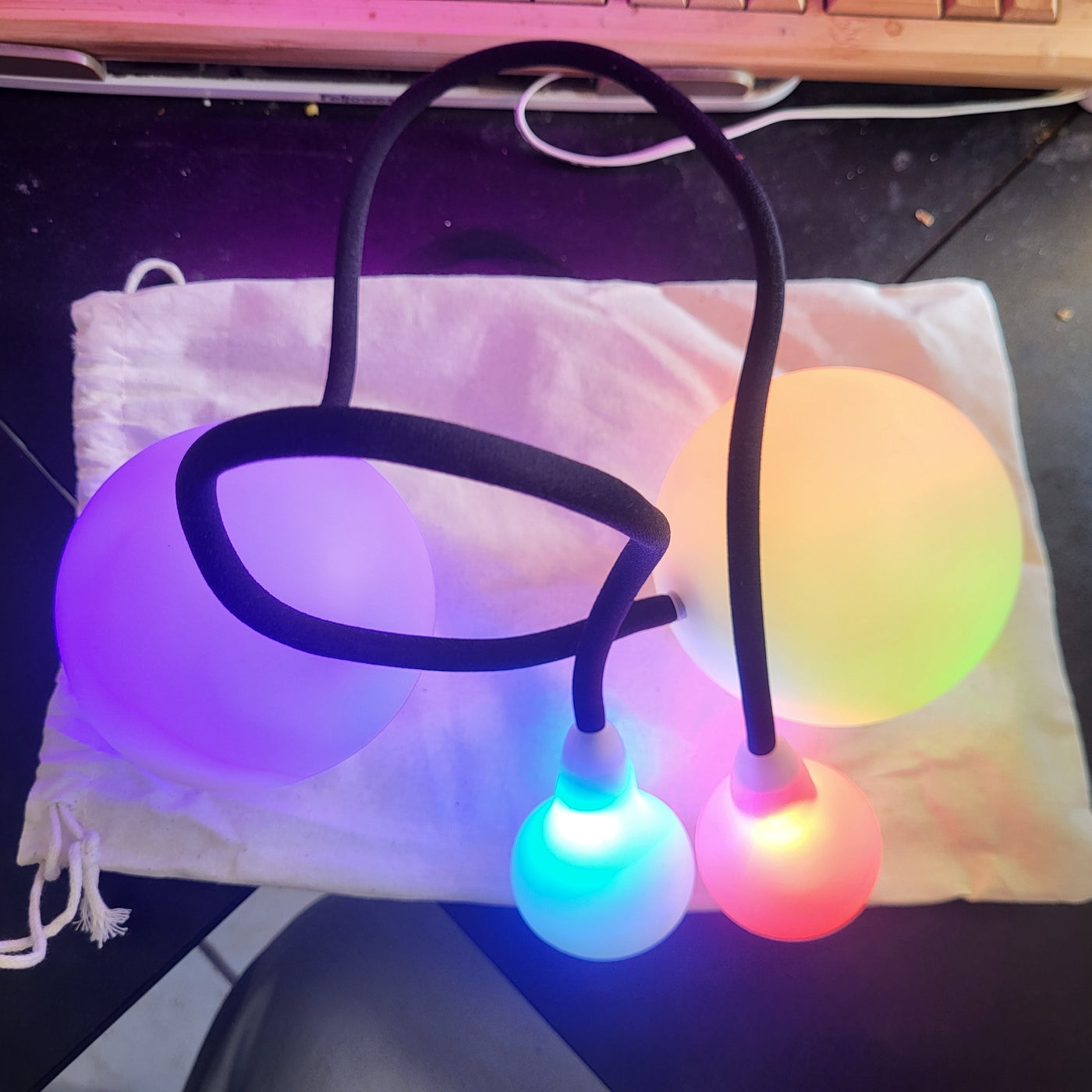 Bolas Lumineuses Juggle Dream Supernova – LED Rechargeables