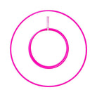 Hula-hoop Play diamètre 70cm unicolor - Rose