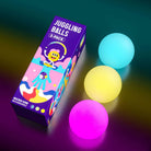 POITOI Balles de jonglage LED Balles de jonglage lumineuses rechargeables par USB (lot de 3)