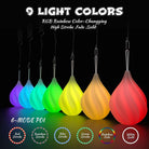 Papi Dada Boules Poi LED -  Kit Poi Lumineux- 1 Paire de Poi Bolas Lumineuses pour Débutants et Professionnels