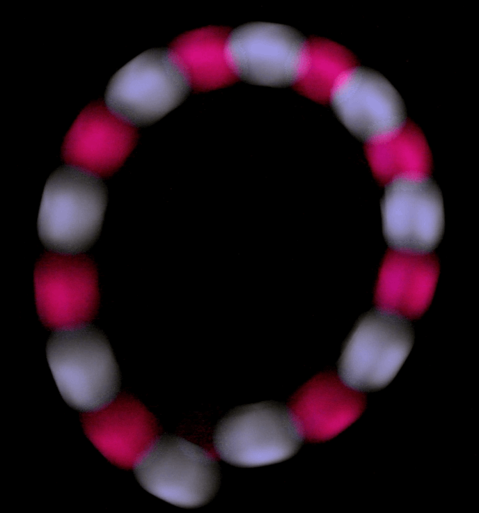 Une Balle de Jonglage Kosmos 'Lunar' Pro LED - 65mm