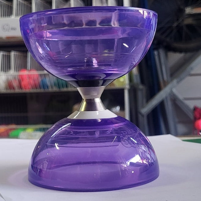 Diabolo Juggle Dream Cyclone Quartz 2 – Axe Triple Roulement - vue violet2