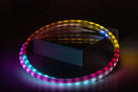 Hulahoop lumineux 85cm rechargeable USB + télécommande 300 + motifs