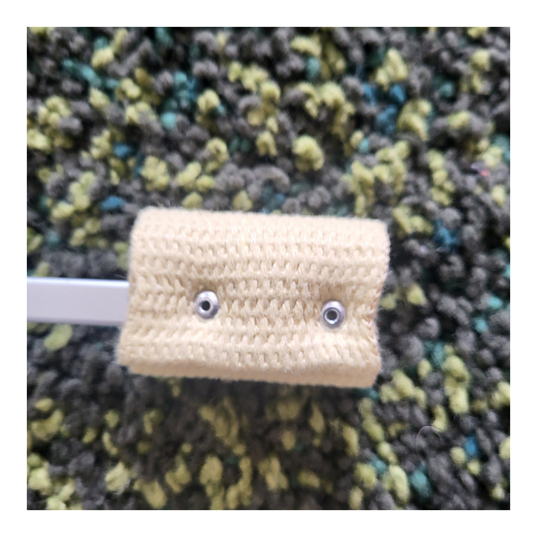 Paire d’éventails de feu 5 branches pliable PassePasse avec mêche Puro kevlar