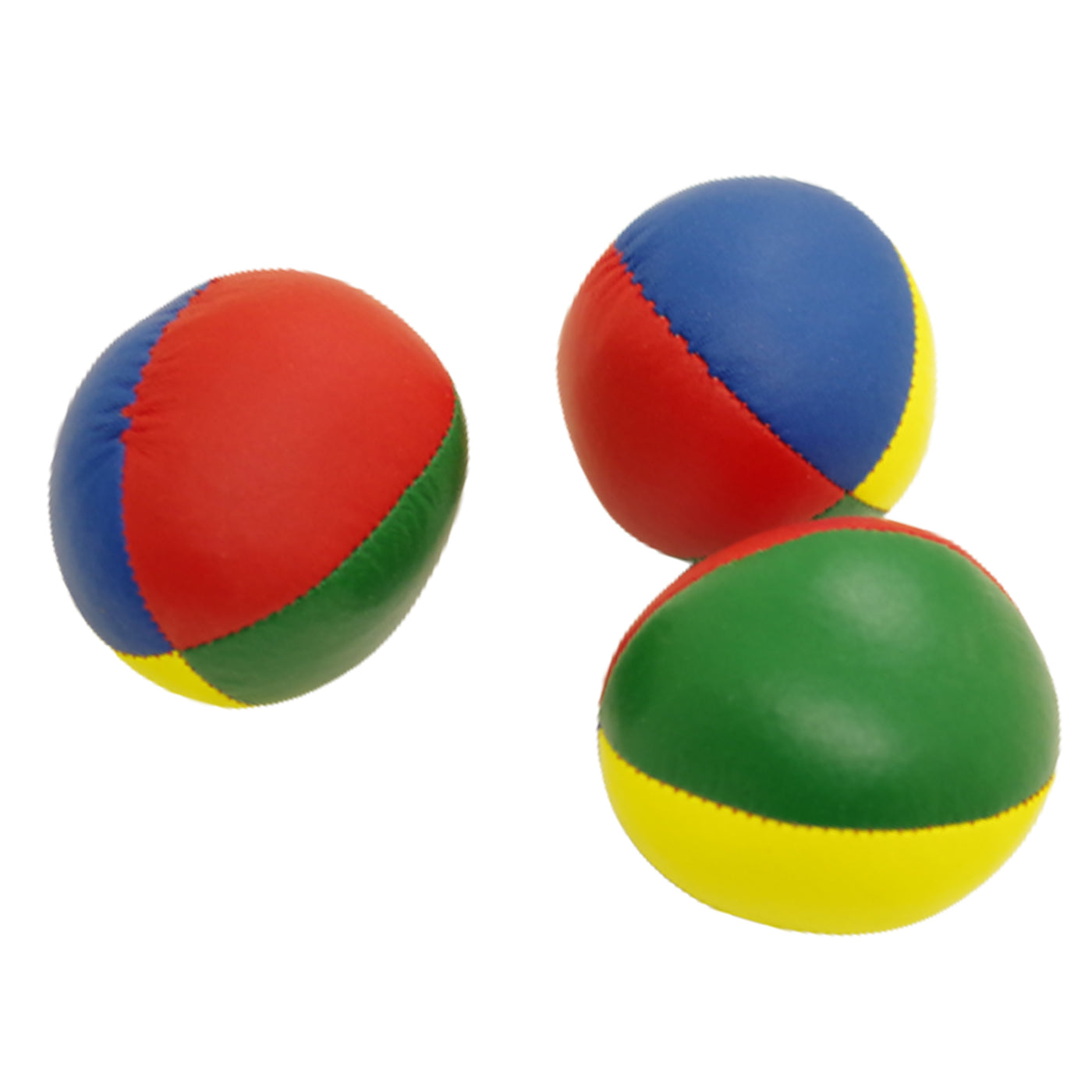 Balles de jonglage Junior cousues de qualité / Lot de 3 + Sac de rangement
