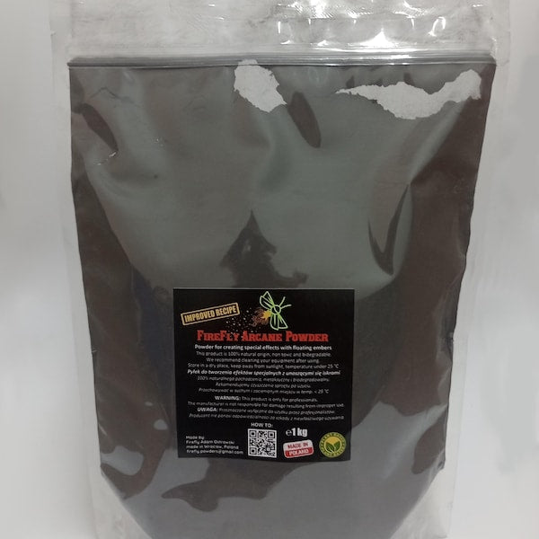 Poudre Pyrotechnique FireFly Arcane – Effet « Braises Flottantes » Naturelle et Biodégradable (1kg)