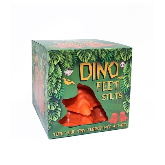 Marche comme un Dino ! – Échasses Seau Pattes de Dinosaure (dès 3 ans)