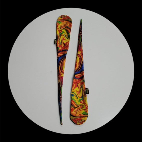 Juggle Dream Chaussettes Bolas (Poi) Trippy – Paire extensible, designs psychédéliques