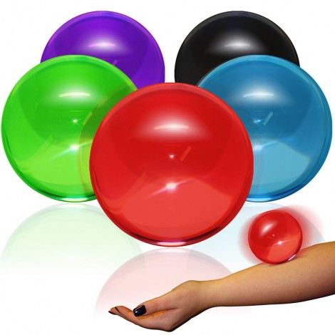 Balle de contact Acrylique couleur Transparent 75mm
