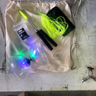 Kit diabolo lumineux LED avec baguettes alu démontables, ficelle de rechange et sac à dos PassePasse