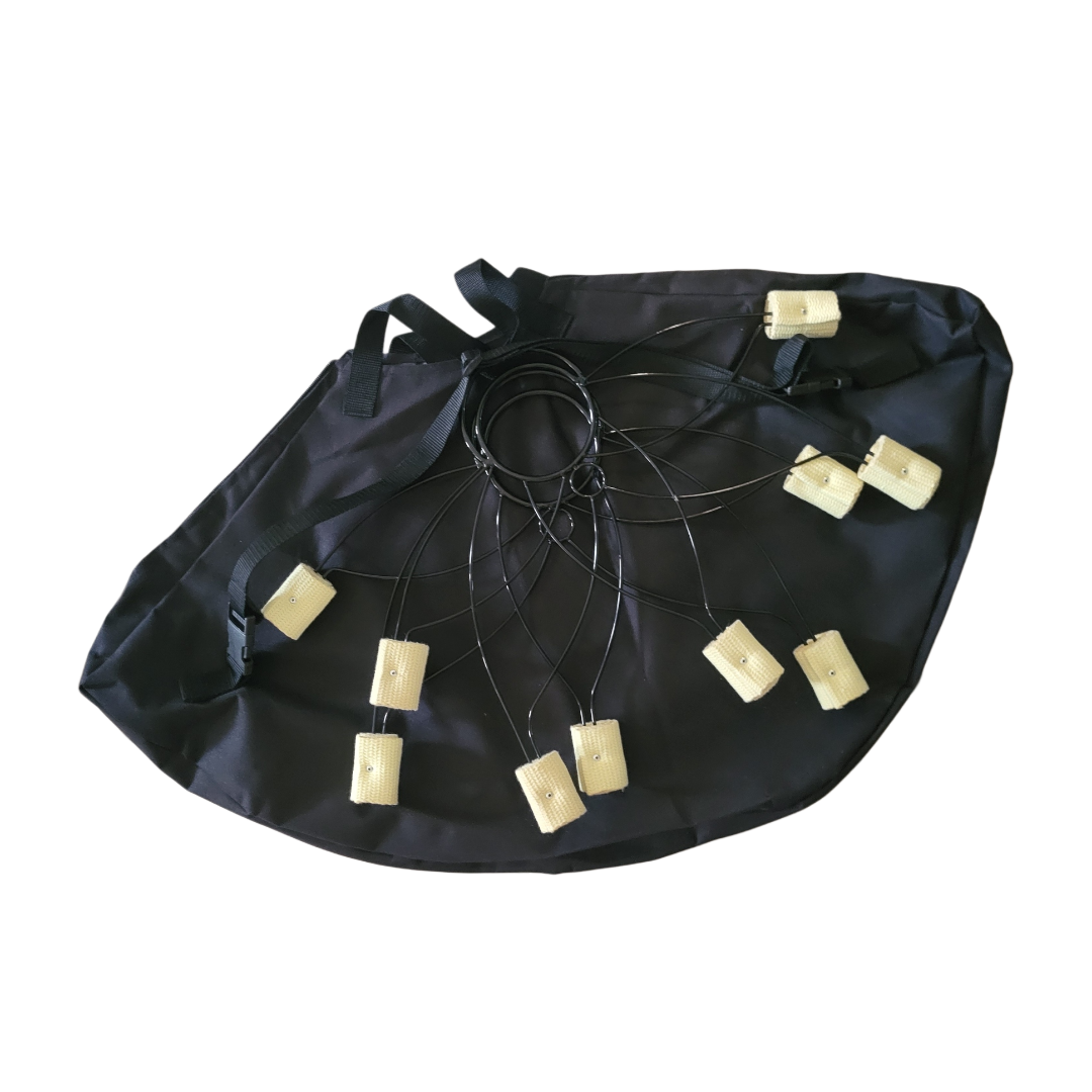 Pair of Lotus Fire Fans