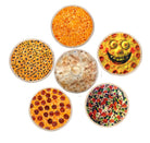 Pizza Flow – les 5 motifs de pizza tournante en tissu