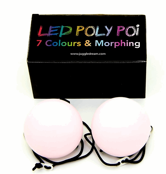 Paire de bolas lumineux - Poly Poi Multi Fonction LED
