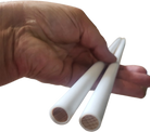 Baguettes de Contrôle Mr Babache Hêtre & Silicone Blanc — 12 mm - vue 1