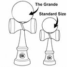 Comparaison de taille BK V2 Grande et standard