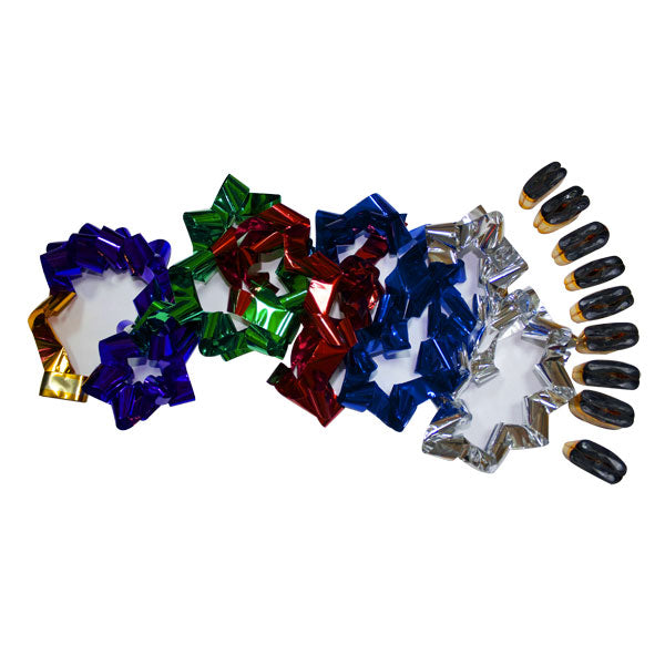 Metallic mouth chain (10) - multi-color