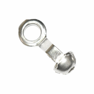 Stainless steel link for ball chain