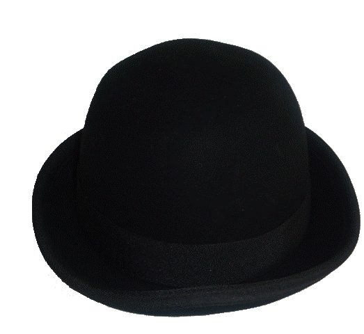 Juggling hat 'happy manipulator' by nils poll' black