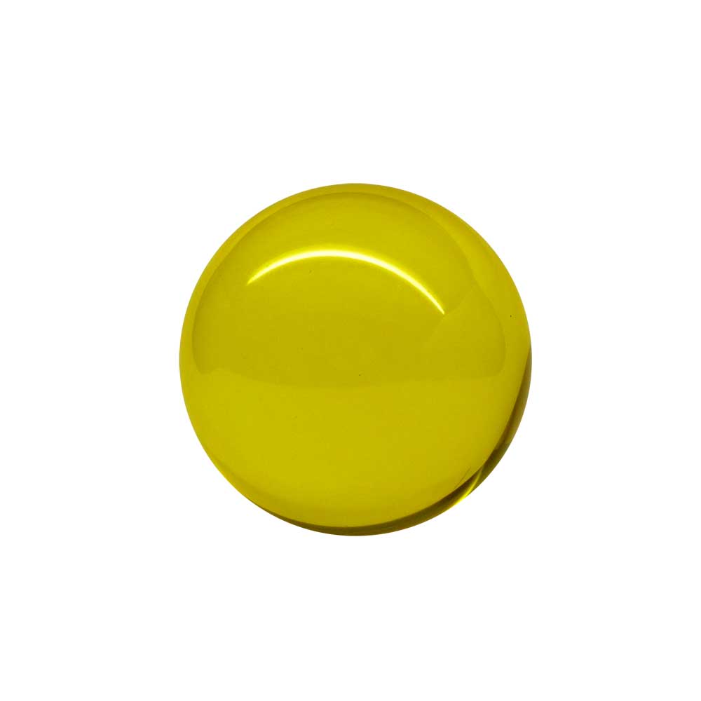 64MM ACRYLIC BALL - Yellow