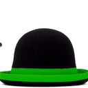 Chapeau à jongler 'happy manipulator' de nils poll' noir & vert