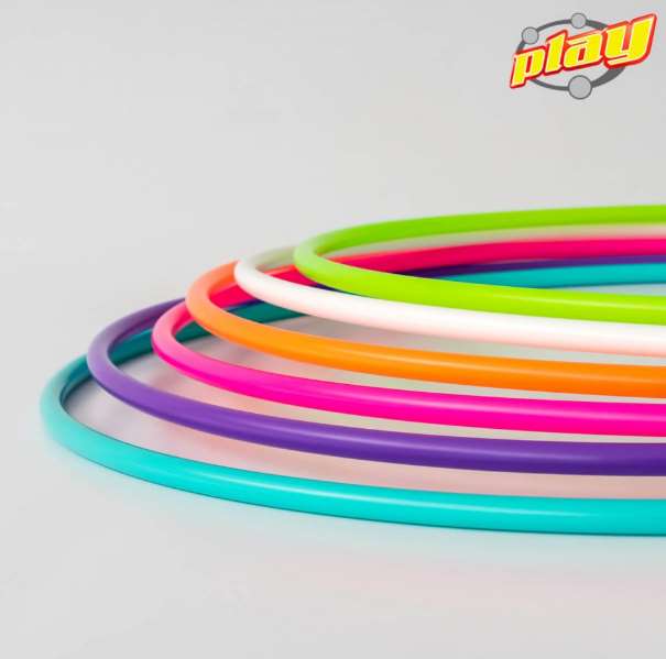 Hula-hoop PEHD léger diamètre 78 à 85cm unicolor