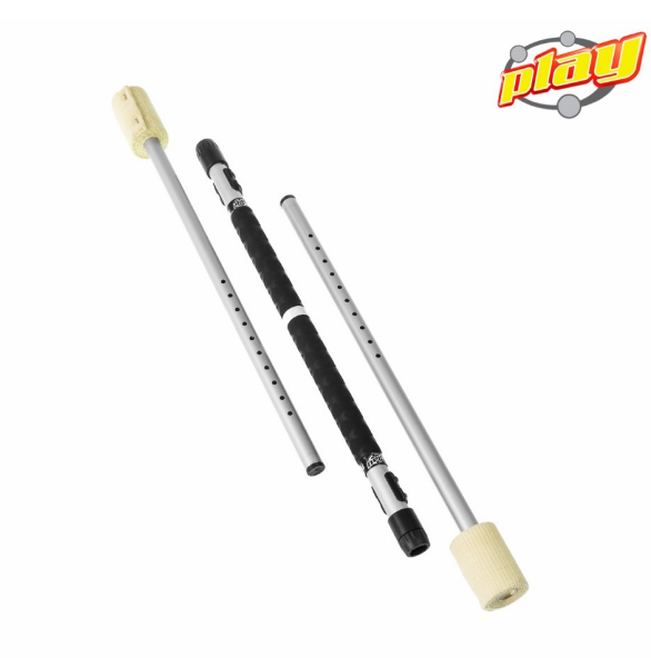 Bâton de feu Play télescopique et démontable manche x-grip 110 à 150cm - vue 1