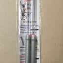 Pair of mister babache transparent energy diabolo chopsticks-Silver - SL