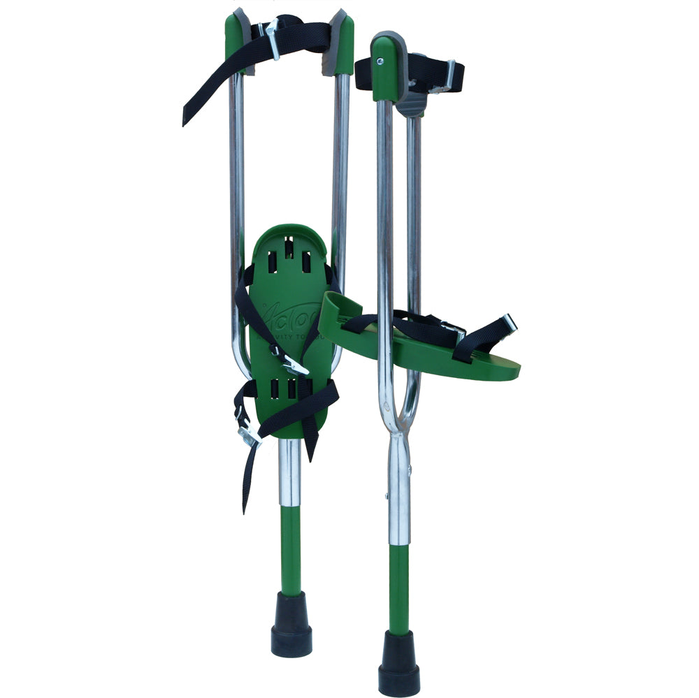 Actoy green stilts 6 to 8 years old