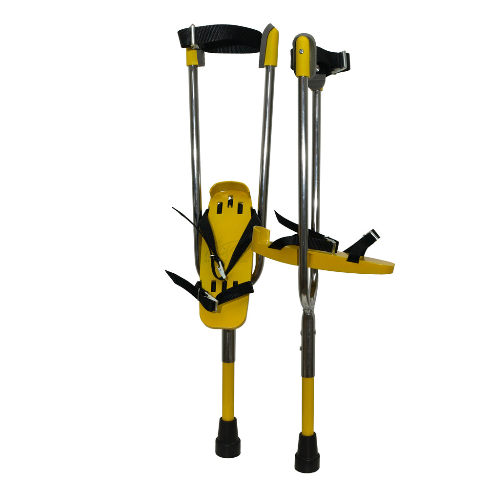 Actoy yellow stilts 8 to 14 years old