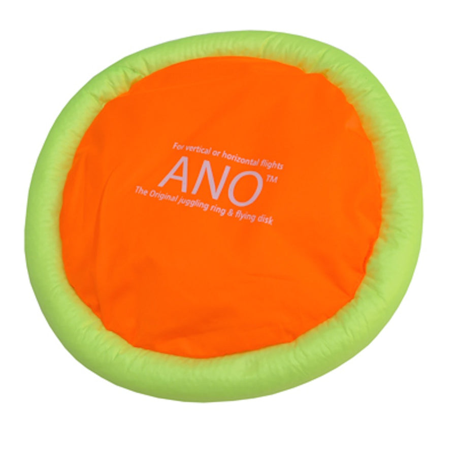 Frisbee Disque volant Ano Vert-Orange-Jaune