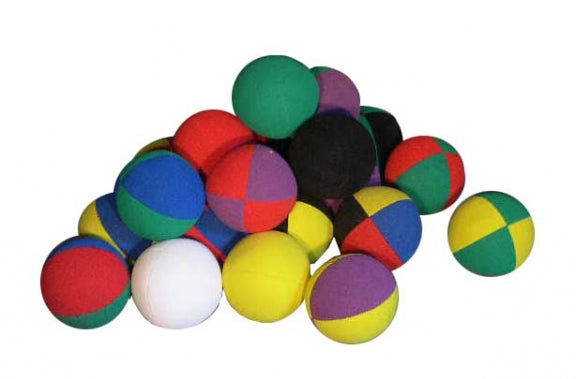 Balle de jonglage à grains 8 panneaux ø 67 - 120 g - fluo · PassePasse