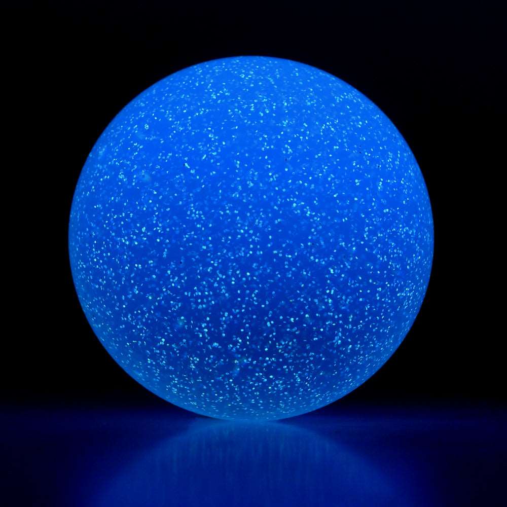 Balle acrylique 65mm - uv glitter