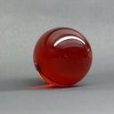 Balle acrylique couleur rouge 100mm 670g