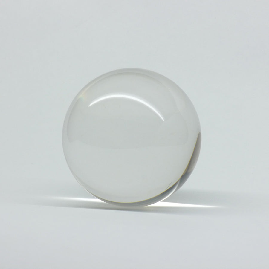 Balle acrylique transparente 76mm