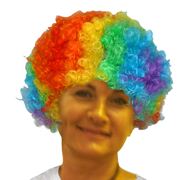Rainbow wig