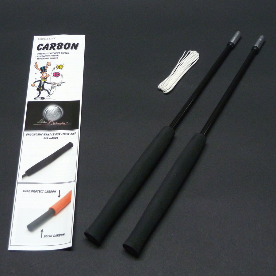 Pair of mr babache classic carbon sticks