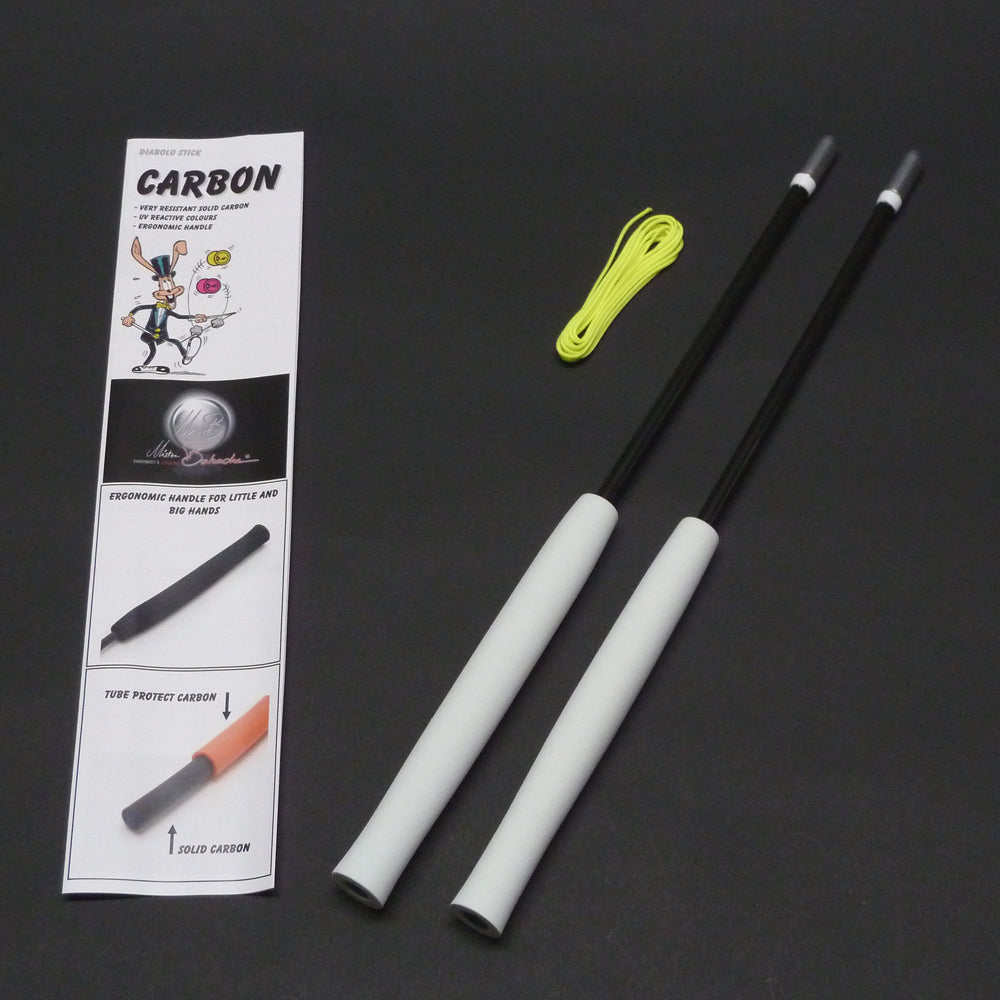 Pair of mr babache contrast carbon sticks