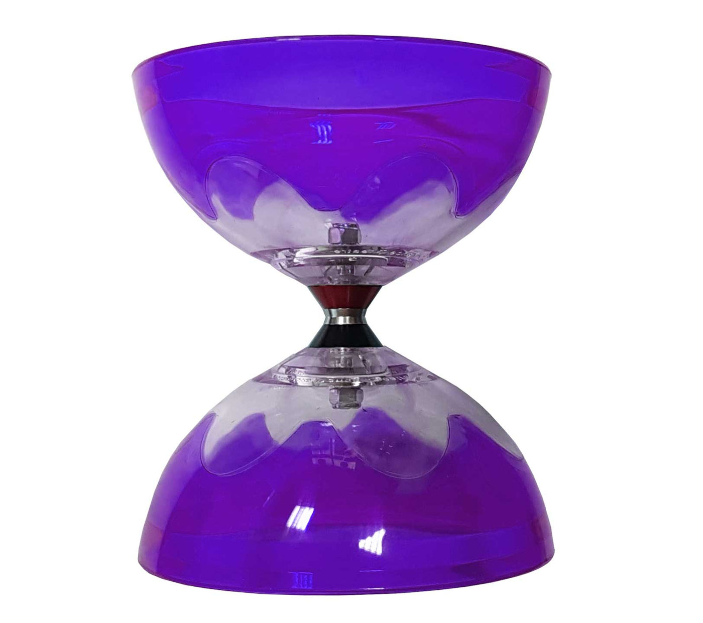 Diabolo Hyperspin TC serie (Translucent with Triple ball bearing) - Purple